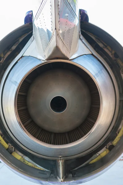 Hojas de turbina de avión textura abstracta de primer plano —  Fotos de Stock