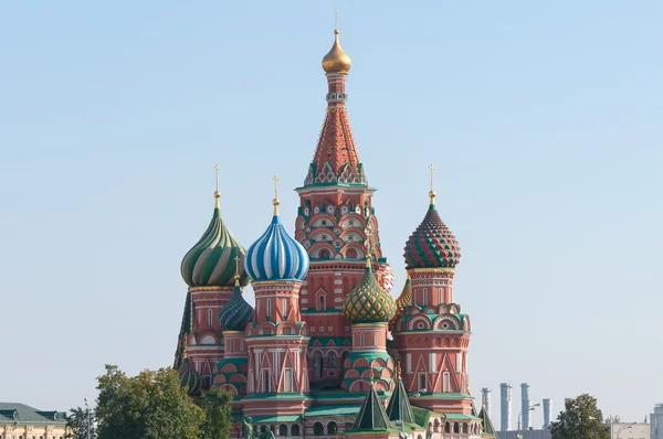 St. Basil Cathedral, Red Square, Moscow — Stockfoto