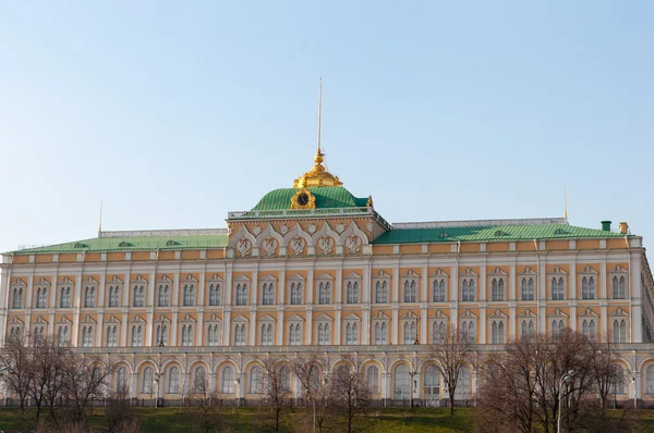 Edifício do Senado no Kremlin de Moscovo, residência oficial do Presidente da Rússia — Fotografia de Stock