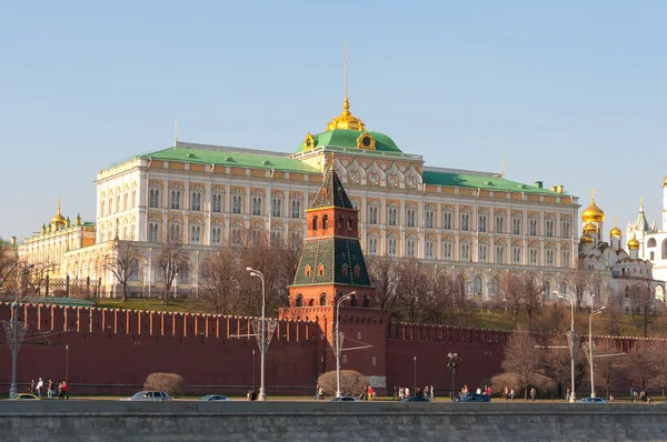 Edifício do Senado no Kremlin de Moscovo, residência oficial do Presidente da Rússia — Fotografia de Stock