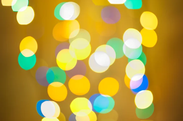 Fundo da festa. Fundo abstrato festivo com bokeh desfocado luzes e estrelas — Fotografia de Stock