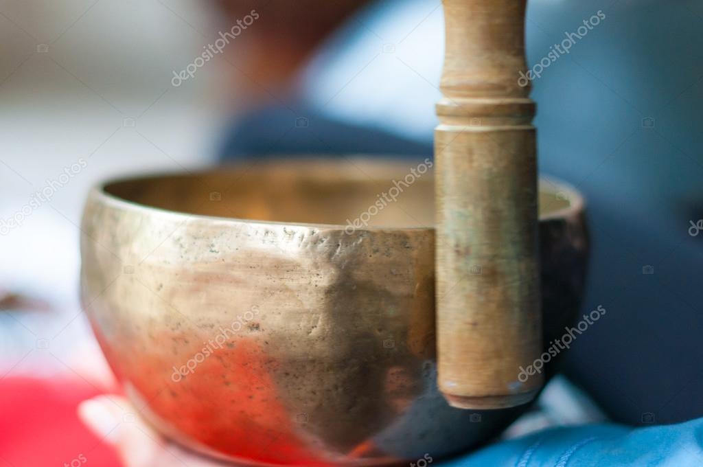 Traditional asian potterynepalese singing bowls. Also called Himalayan