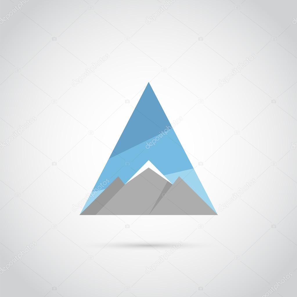 Mountain flat logo