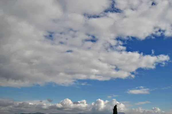 Bursa Turquia Vista Durante Dia Muito Nublado Nuvens Tamanho Muito — Fotografia de Stock