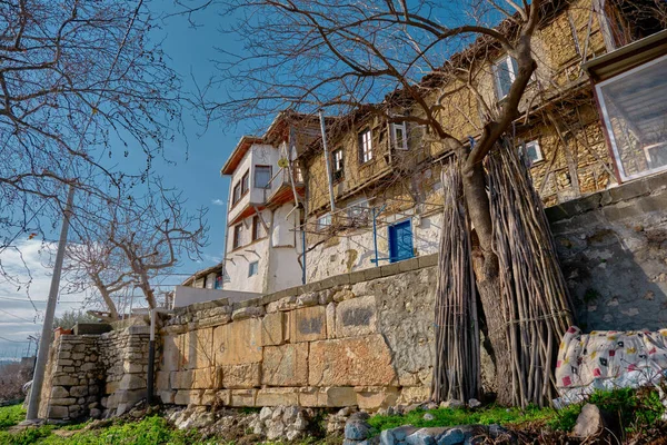 Staré Město Golyazi Bursa Turecko Starý Nádherný Dům Před Jezerem — Stock fotografie