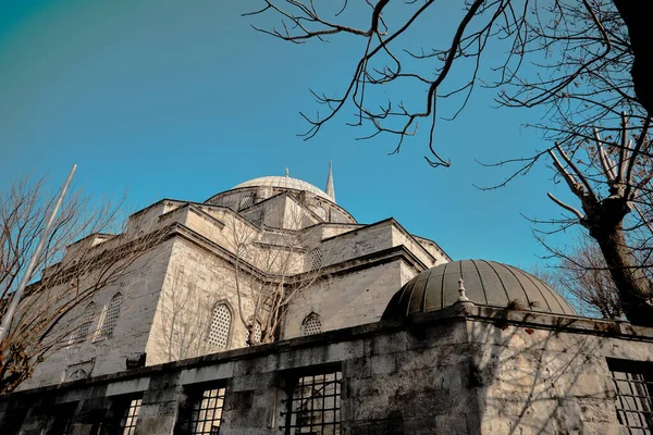 Turecko Istanbul Rohu Staré Osmanské Říše Styl Mešity Jeho Kupole — Stock fotografie