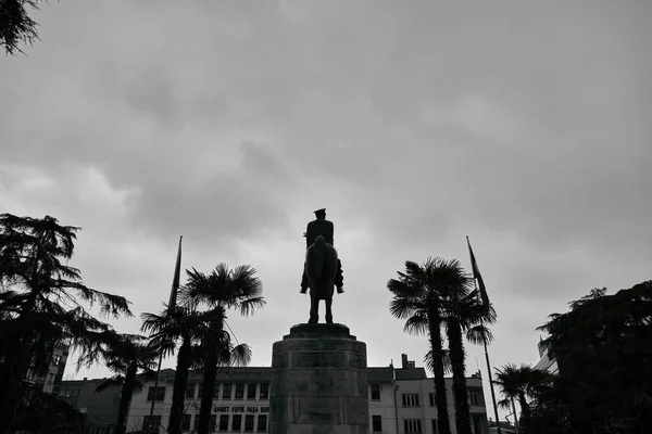 2021 Bursa Turquía Escultura Ataturk Fundador República Turca Centro Bursa — Foto de Stock