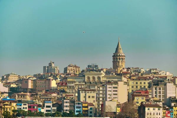 Turquía Estambul 2021 Famosa Torre Galata Estambul Tomada Foto Istanbul Imágenes De Stock Sin Royalties Gratis