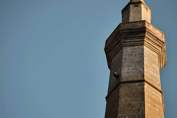 Capadócia Nevsehir Minarete Mesquita Karamanoglu Ibrahim Bey Mesquita Camii Urgup — Fotografia de Stock