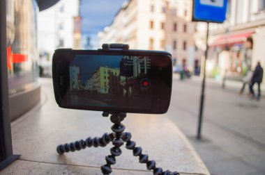 Belgili tanımlık smartphone Krakow