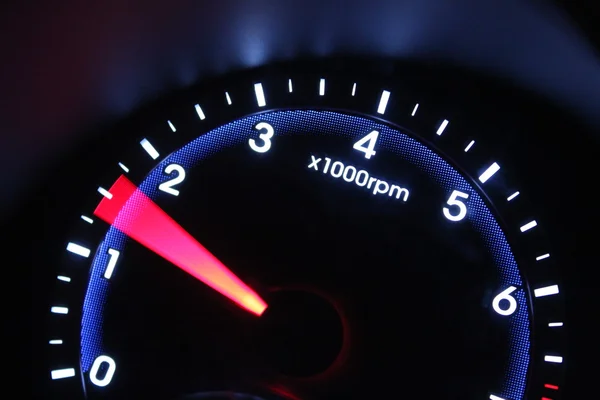 Roaring Car Dashboard Speedometer Clock