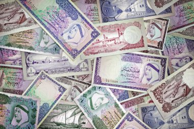 Kuveyt Banknotları 'nın Birinci Serisinin Koleksiyonu - Bir Miras Bankacılık Arkaplanı