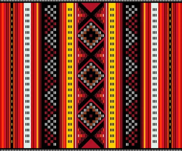 Güzel bir el yapımı Sadu Tarzı Geleneksel Arap Halısına Yakın