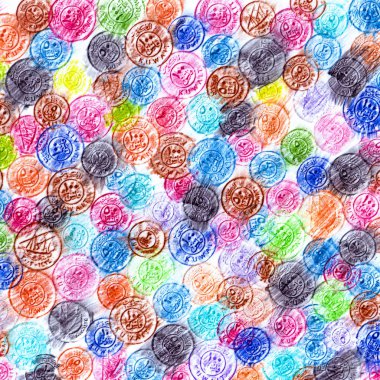 Renkli Kalemler Kuveyt Bozukluklarının Arkaplan Fotoğrafı