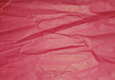 Arkaplan için buruşuk pembe kağıt
