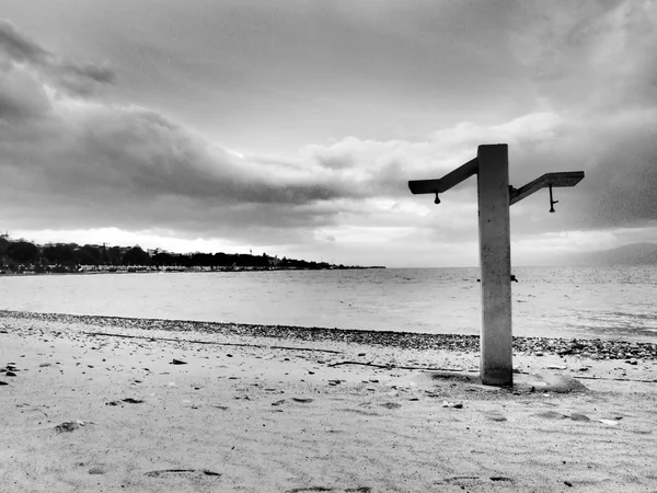 Chuveiro na praia — Fotografia de Stock