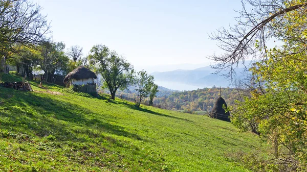 Hillsides Miroc Mountain Danube River Djerdap Gorge National Park East — Stock Photo, Image