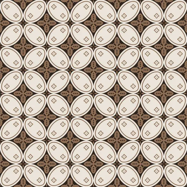 Klasik geometrik şekillerin Batik arkaplanı