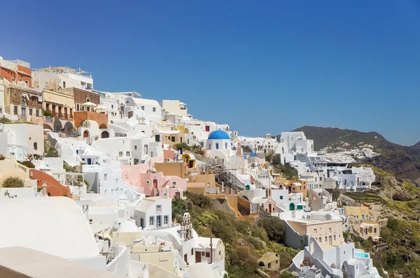 View at the Greek Aegean island, Santorini Royalty Free Stock Images