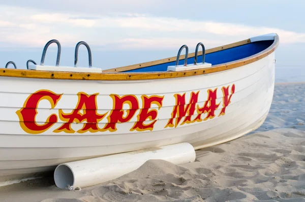 Barco estacionado en la playa en el Cabo Mayo — Foto de Stock