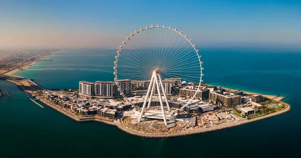 Блакитний Острів Ain Dubai Ferris Колесо Дубаї Єднаний Вигляд Араб — стокове фото
