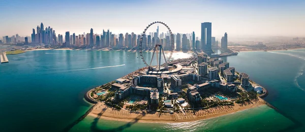 Блакитний Острів Ain Dubai Ferris Wheel Dubai Єднані Араб Емірати — стокове фото