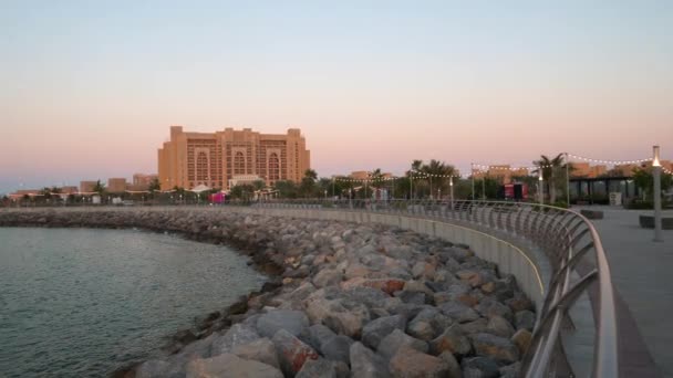 Ras Khaimah Förenade Arabemiraten Februari 2020 Marjan Island Emirat Ras — Stockvideo