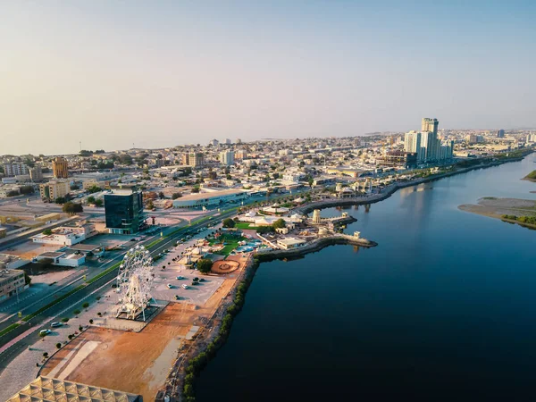 Émirat Ras Khaimah Dans Nord Des Émirats Arabes Unis Paysage — Photo