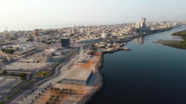 Émirat Ras Khaimah Dans Nord Des Émirats Arabes Unis Paysage — Video