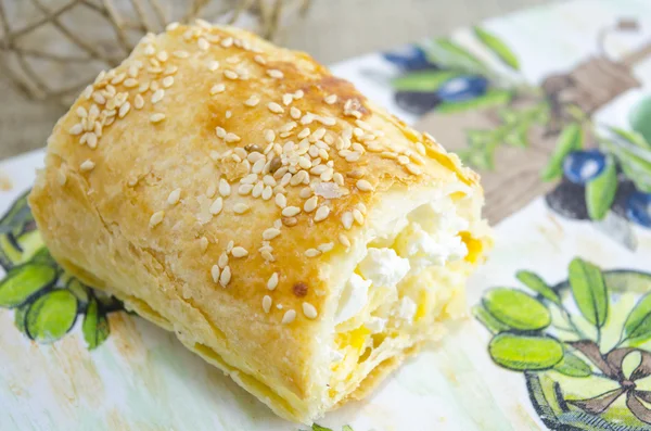 Torta de queijo — Fotografia de Stock