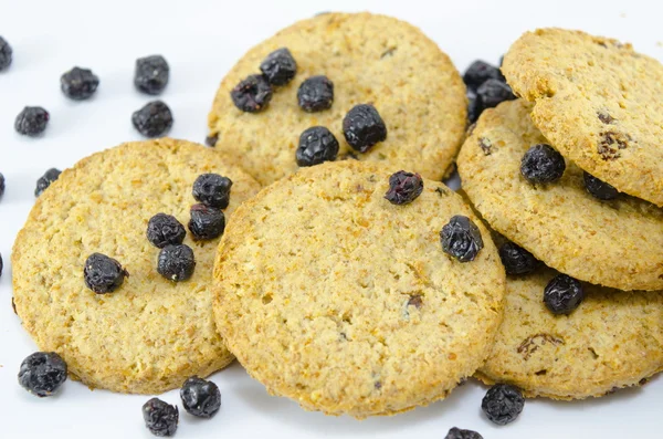 Integrerad cookies med aronia — Stockfoto