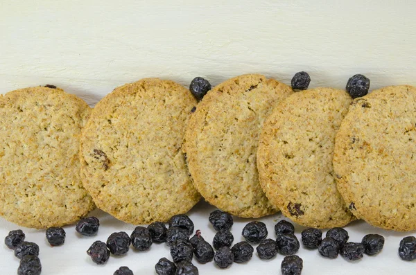 Integrální cookies s Aronie — Stock fotografie