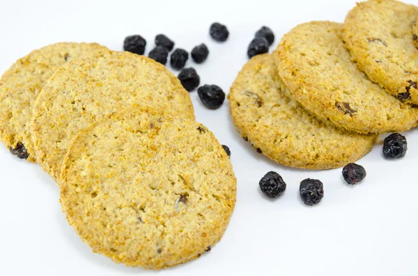 Integrerad cookies med aronia — Stockfoto