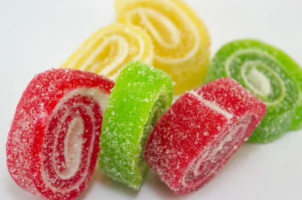 Rollos de gelatina coloridos —  Fotos de Stock