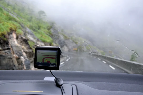 GPS navigasyon dağlarda