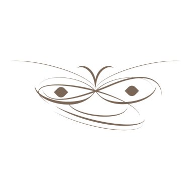 Klasik arabesk çiçek deseni