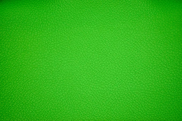 Möbelleder Ist Grün Kunstleder Strukturiert Nahaufnahme Grüne Hautstruktur — Stockfoto