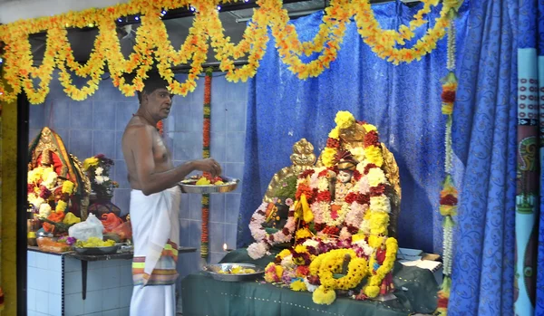 Pastor en el Thaipusam — Foto de Stock