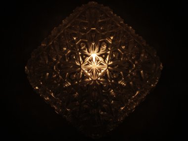 Işıklı crystasls lamba