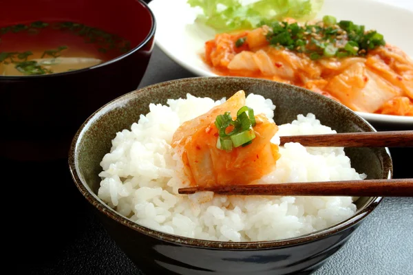 Kimuchi, Korean pickles — Stock Photo, Image