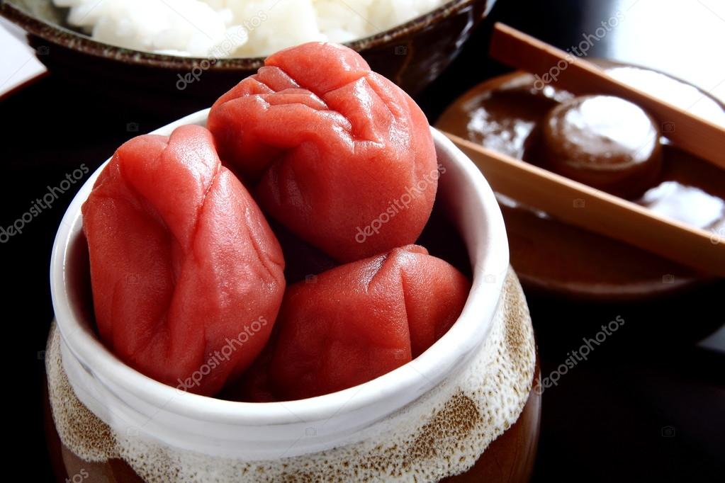 Pickled plum in Japan, Umeboshi Stock Photo by ©hungryworks 64279077