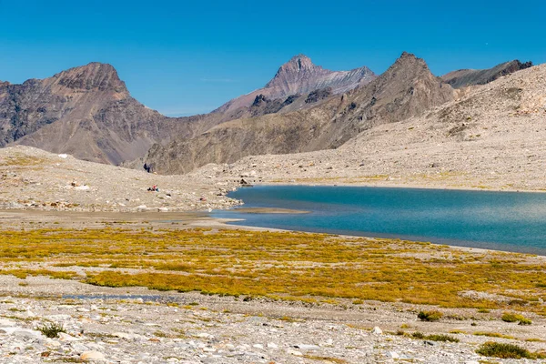 Lago Alpino Goletta Valle Rhemes Valle Aosta Italia — Foto de Stock