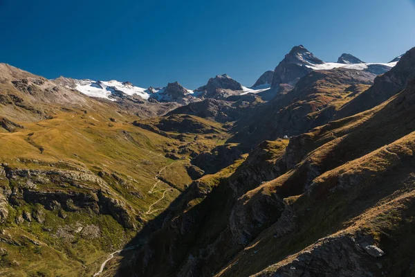 Vista Panorámica Del Valle Rhemes Valle Aosta Italia — Foto de Stock