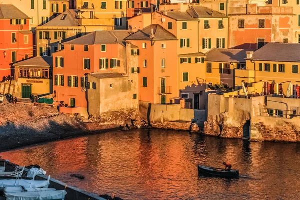 Bocadasse, sebuah distrik di Genoa — Stok Foto