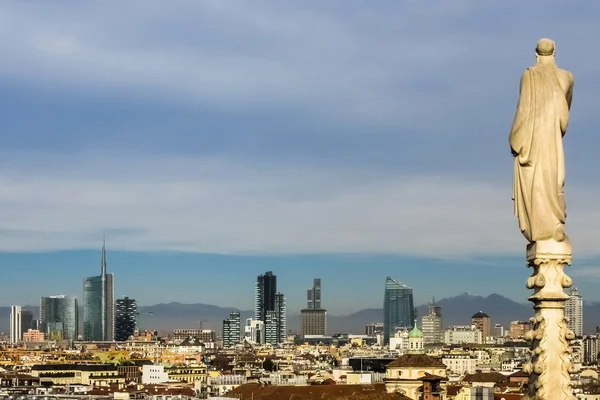 Skyline Мілан — стокове фото
