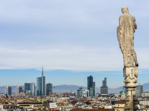 Panorama Milána — Stock fotografie