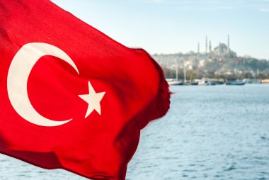 Türkiye'nin bayrak bir tekne