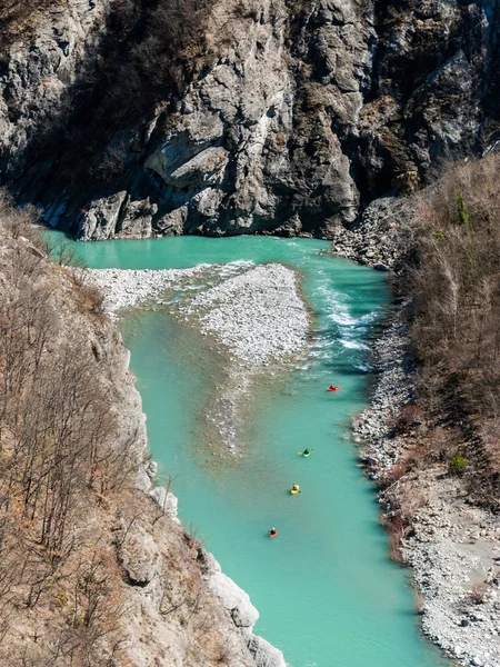 The river Trebbia — Stock Photo, Image