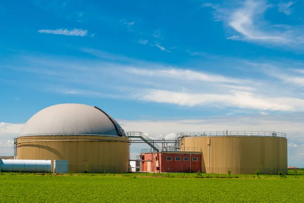 Biogasinstallatie — Stockfoto