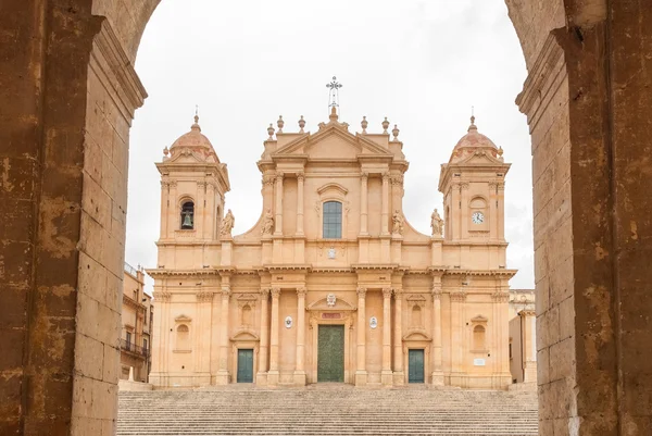 La catedral barroca de Noto (sitio de la UNESCO en Sicilia ) —  Fotos de Stock